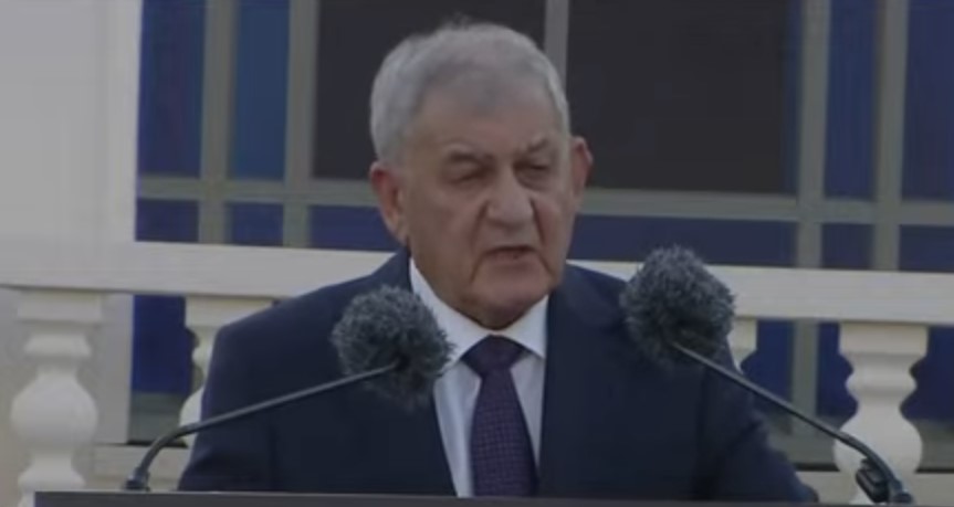 رئيس الجمهورية: نعمل على تحقيق التفاهم بين بغداد وأربيل وحل المشاكل على أساس الدستور والعدالة